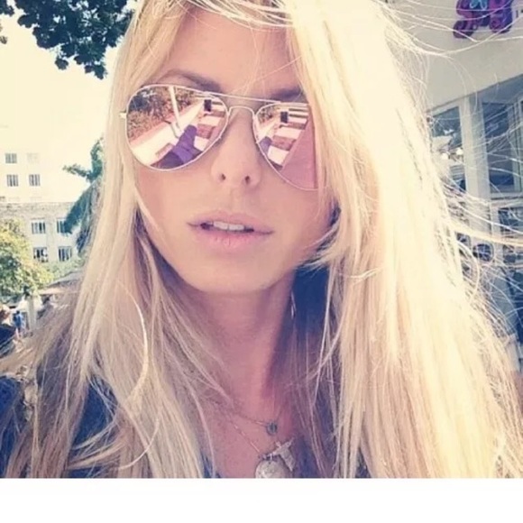 ray ban aviator copper flash